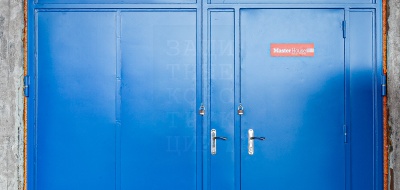 Распашные уличные ворота