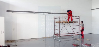 Откатные противопожарные ворота Slidus EI60